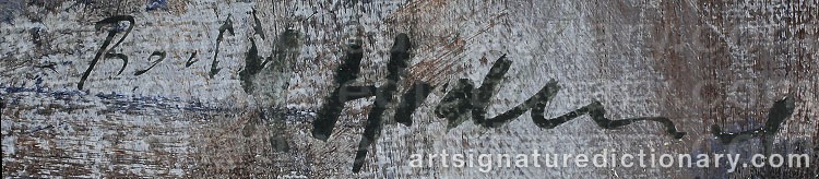 Signature by Bodil HEDLUND