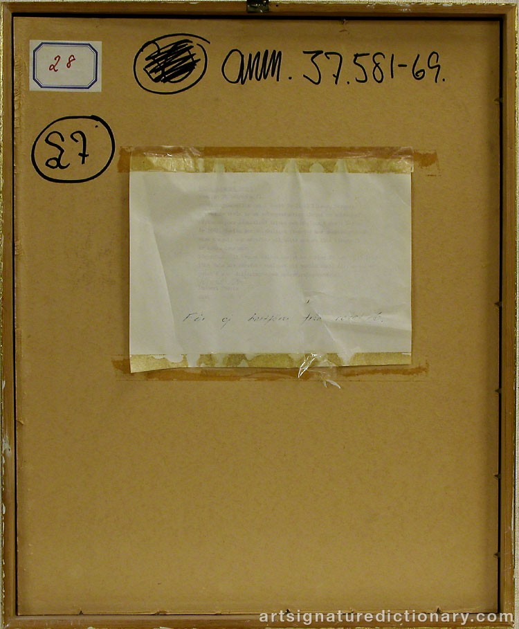 Close-up details showing Marc CHAGALL signature forgery characteristics