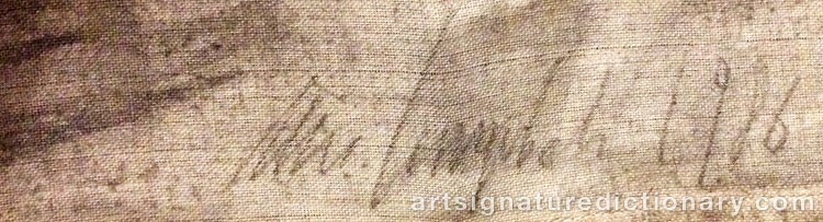 Signature by Nino LONGOBARDI