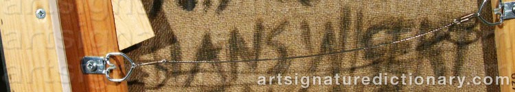 Signature by Hans WIGERT