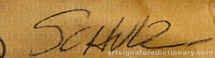 Authentic signature by Charles Monroe SCHULZ on Drawing/Graphic/Print artwork