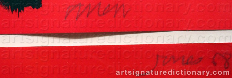Signature by Allen JONES