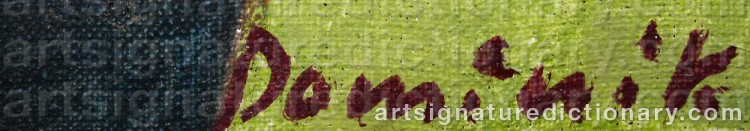 Signature by Tadeuz DOMINIK