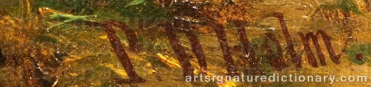 Signature by Per Daniel HOLM