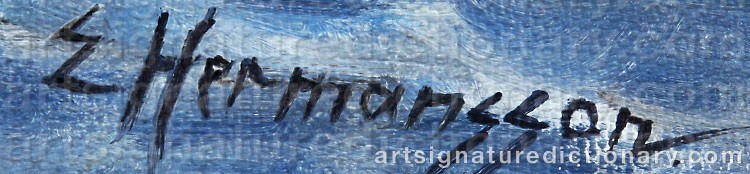 Signature by Else HERMANSSON