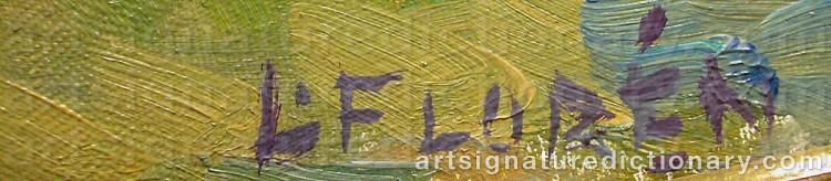 Signature by Lars FLORÉN