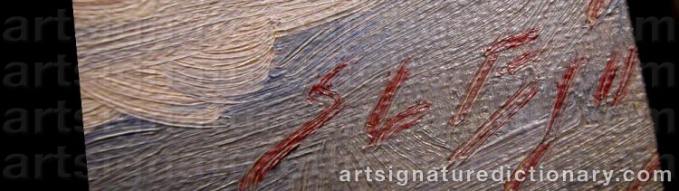 Signature by Sören Christian BJULF