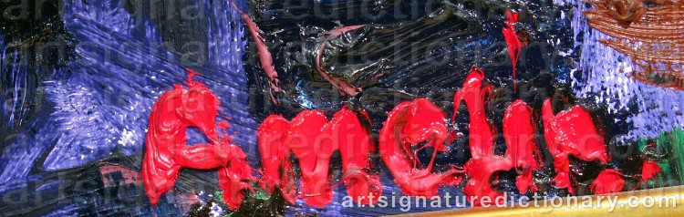 Forged signature of Albin AMELIN