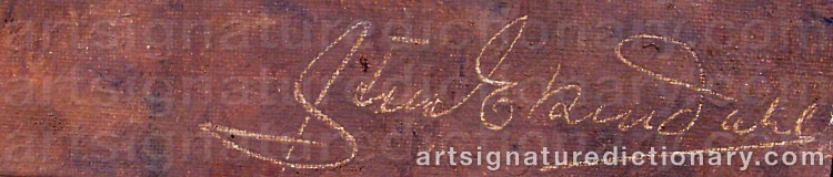 Signature by Sten EKENDAHL