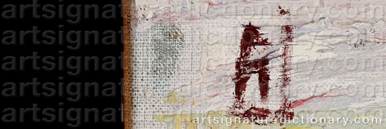 Signature by Ragnar JOHANSSON