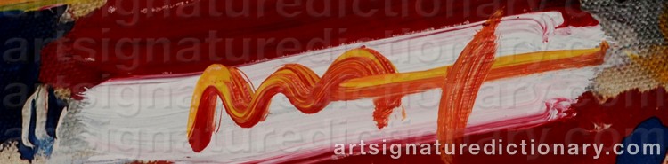 Signature by Peter MAX