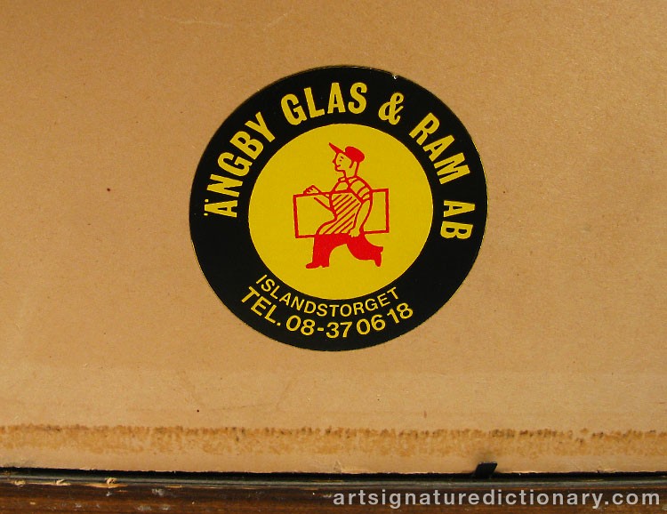 Close-up details showing Tadeusz KANTOR signature forgery characteristics