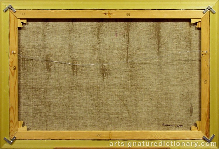 Close-up details showing Peter DAHL signature forgery characteristics