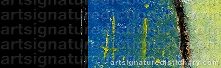 Signature by Alexei Von JAWLENSKY