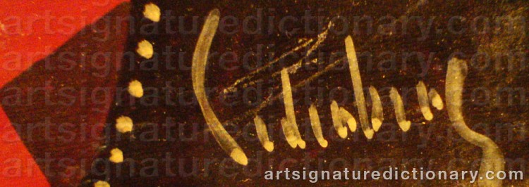 Signature by Eric CEDERBERG
