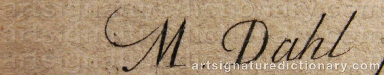 Signature by Michael DAHL