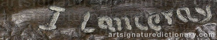 Signature by Evgeni Evgenievich LANCERAY