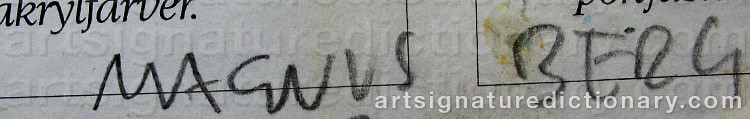 Signature by Magnus BERG
