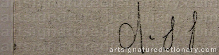 Signature by Jirí Georg DOKOUPIL