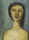 Close-up details showing Massimo CAMPIGLI signature forgery characteristics