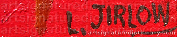 Signature by Lennart JIRLOW