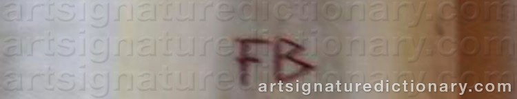 Authentic signature by Fredrik (Sami Artist) BACKTEMAN on Other artwork