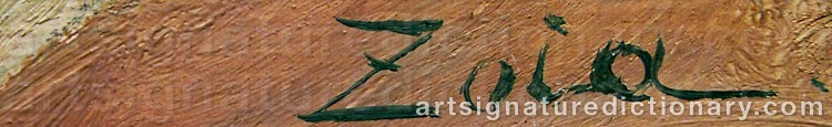 Signature by Krukowskaja ZOIA