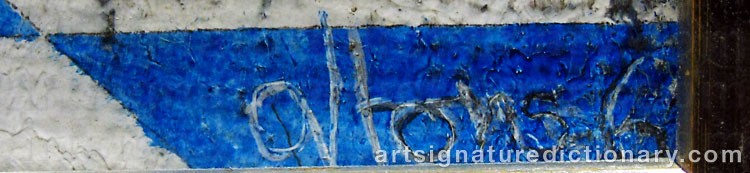 Signature by Sven Gunnar ALFONS