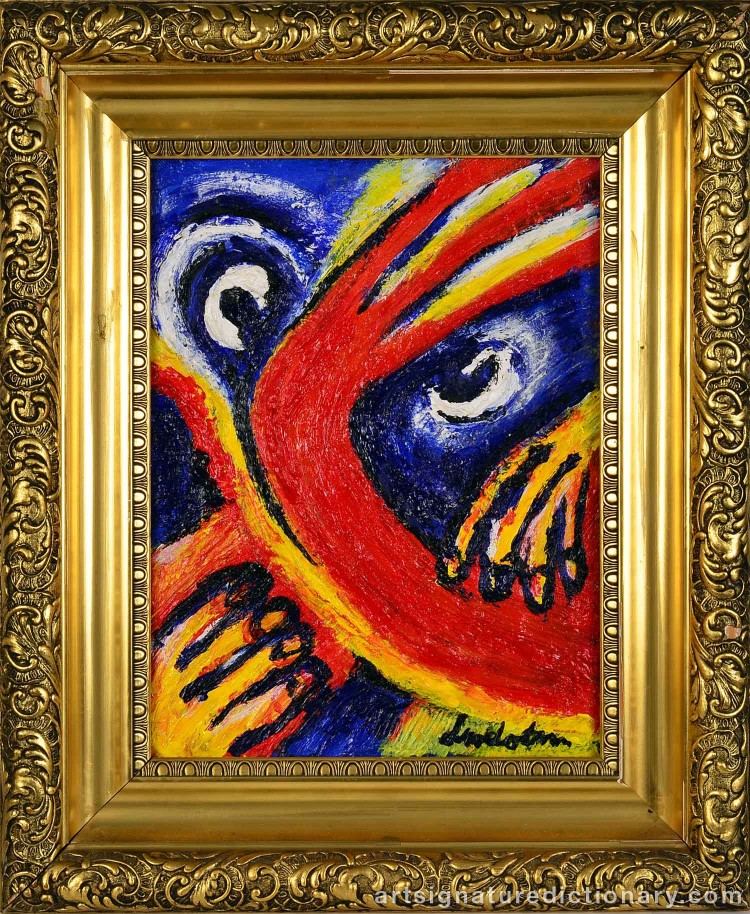 Close-up details showing Bengt LINDSTRÖM signature forgery characteristics