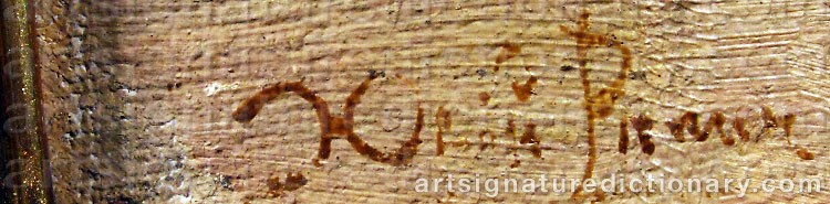 Signature by Yuri Ilich REPIN