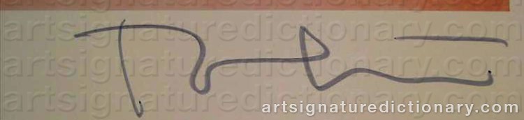 Signature by Bert STERN