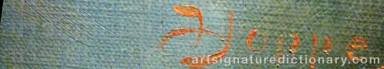 Signature by Bruno HOPPE