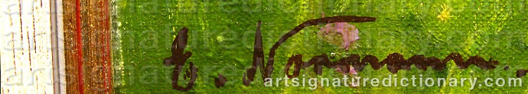 Signature by Emma Pastor NORMANN