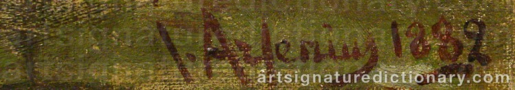 Signature by John ARSENIUS