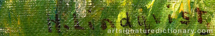 Signature by Herman LINDQVIST
