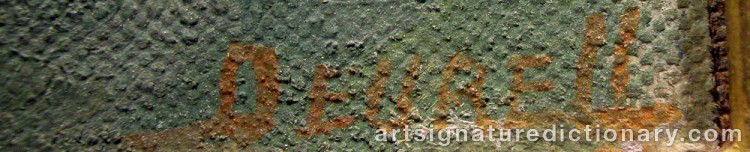 Signature by Sven DEURELL