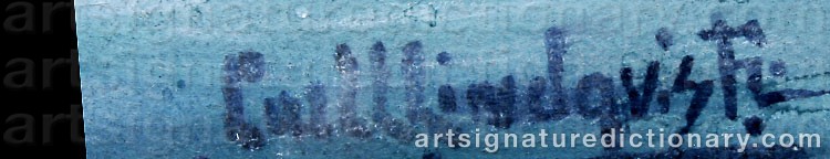Signature by Carl L. LINDQVIST