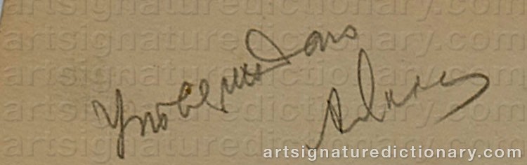 Signature by Valentin TIKHONOVICH