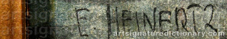 Signature by Erik HEINERTZ