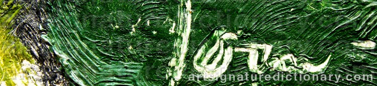 Signature by Asger JORN