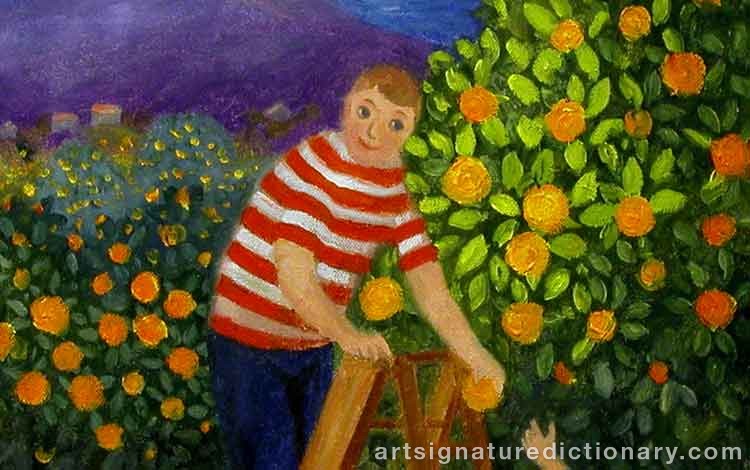 Close-up details showing Lennart JIRLOW signature forgery characteristics