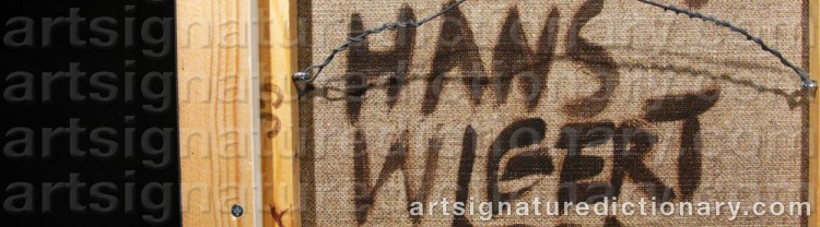 Signature by Hans WIGERT