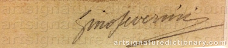 Signature by Gino SEVERINI