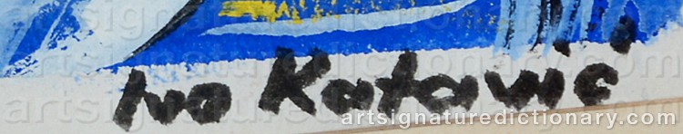 Signature by Ivo Roberto KATAVIC