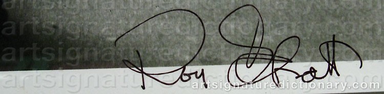 Signature by Roy SCHATT
