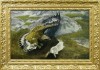 Close-up details showing Bruno LILJEFORS signature forgery characteristics