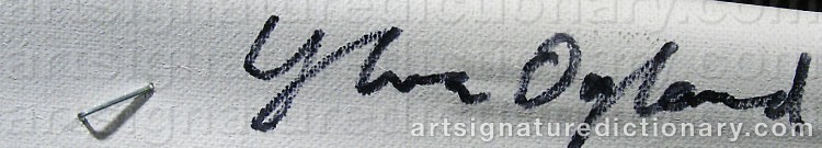 Signature by Ylva OGLAND