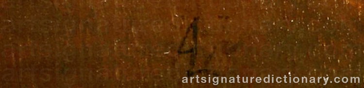 Authentic signature by Abraham Van BEYEREN on Painting/Watercolour artwork